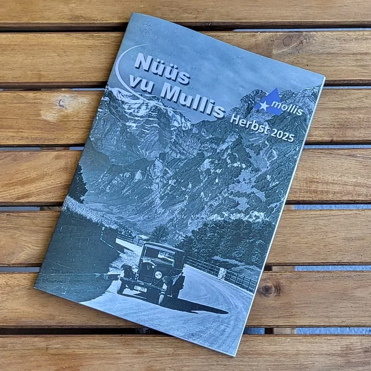 Aktuelle Ausgabe Nüüs vu Mullis
